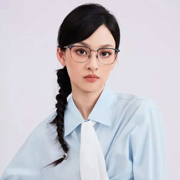 Gọng Kính Nam Molsion MA7032 B11 Màu Đen Xám