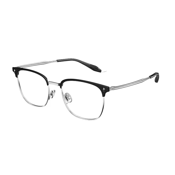 Gọng Kính Nam Molsion MA7032 B15 Màu Đen Bạc