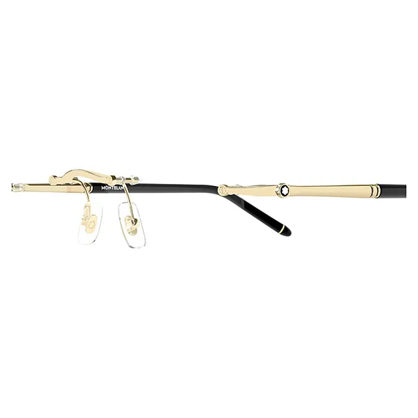 Gọng Kính Montblanc MB0444O 001 Nam Màu Đen - Vàng Cao Cấp, Thiết Kế Sang Trọng, Phong Cách Hiện Đại cho Tín Đồ Thời Trang