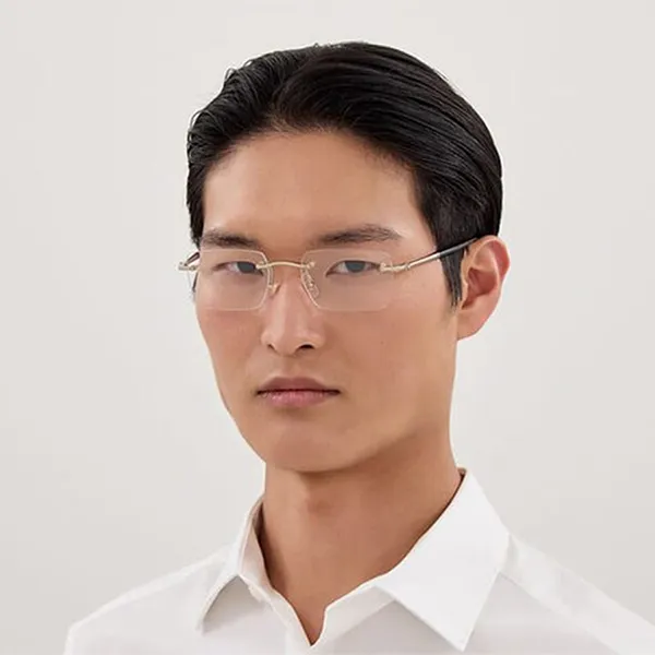 Gọng Kính Montblanc MB0444O 001 Nam Màu Đen - Vàng Cao Cấp, Thiết Kế Sang Trọng, Phong Cách Hiện Đại cho Tín Đồ Thời Trang