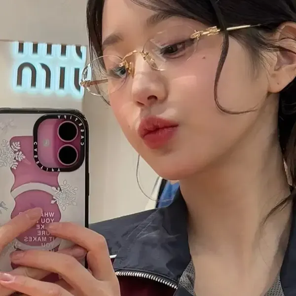 Gọng Kính Nữ Miu Miu 0MU53WV ZVN1O153 Màu Vàng Gold