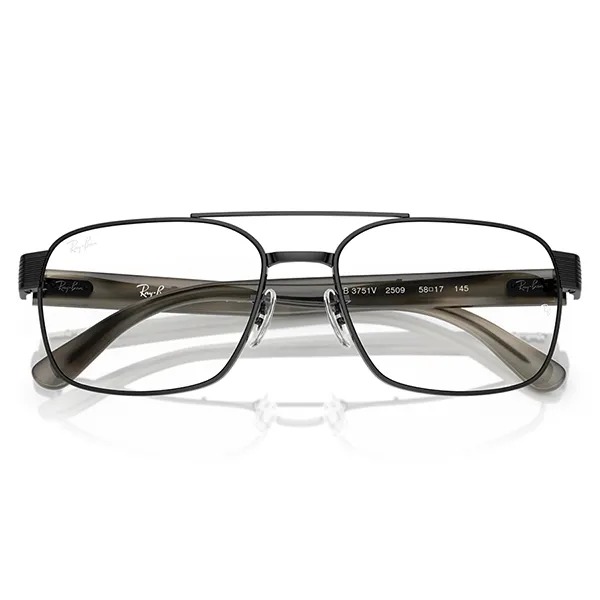 Gọng Kính Unisex Rayban Eyeglasses 0RX3751V 250956 Màu Đen