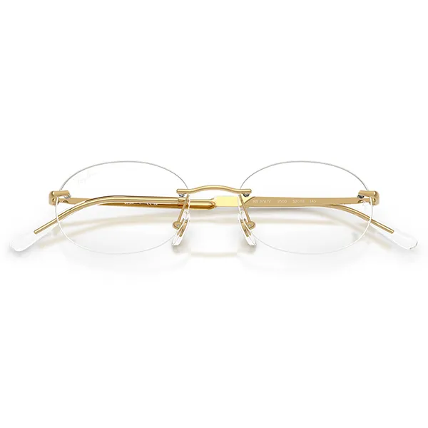 Gọng Kính Unisex Rayban Eyeglasses 0RX3767V 250050 Màu Vàng Gold
