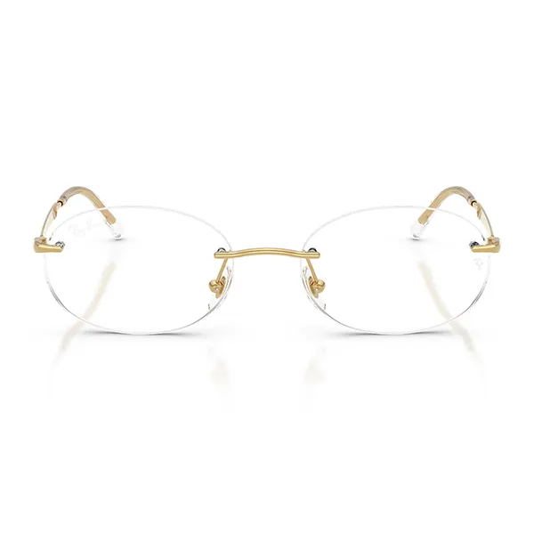 Gọng Kính Unisex Rayban Eyeglasses 0RX3767V 250050 Màu Vàng Gold
