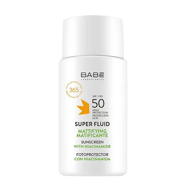 Kem Chống Nắng Babe Laboratorios Super Fluid Mattifying Sunscreen SPF50 50ml