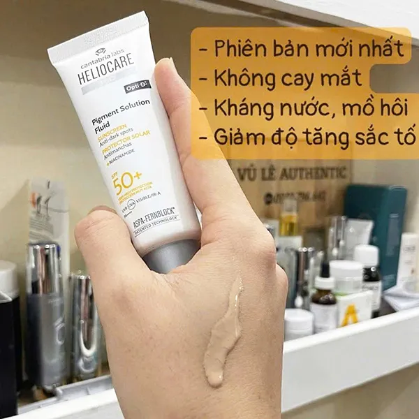 Kem Chống Nắng Heliocare Pigment Solution Fluid SPF50+/PA++++ 50ml