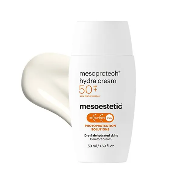Kem Chống Nắng Hỗ Trợ Dưỡng Ẩm Mesoestetic Hydra Cream SPF 50+ 50ml