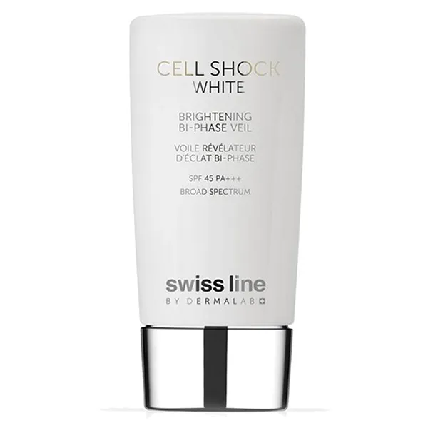 Kem Chống Nắng Và Dưỡng Trắng Da Swissline Brightening Bi-Phase Veil SPF 45 PA+++ 45ml