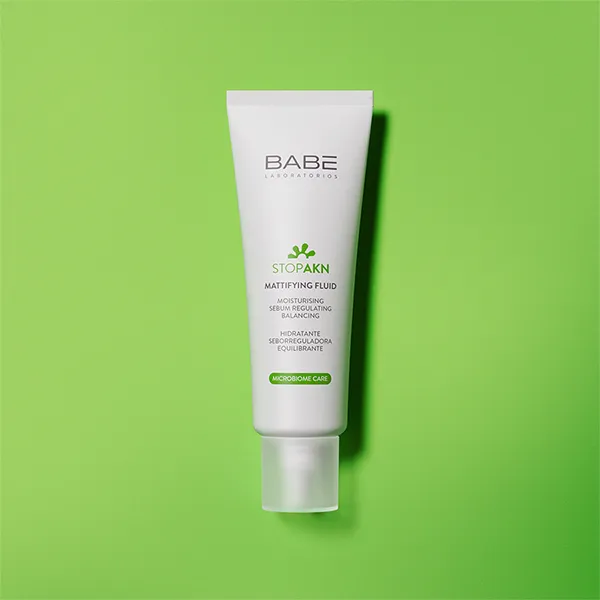 Kem Dưỡng Ẩm Babe Laboratorios Stop AKN Mattifying Moisturizing 50ml