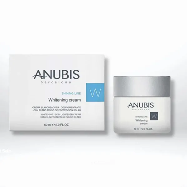 Kem Dưỡng Hỗ Trợ Làm Trắng Sáng & Bảo Vệ Da Anubis Shining Line Whitening Cream 60ml (Full Box)