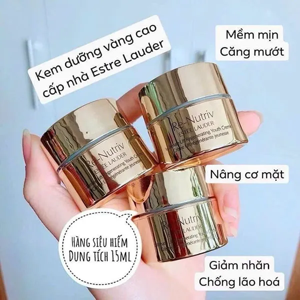Kem Dưỡng Hỗ Trợ Nâng Cơ Tái Tạo Da Estée Lauder Re-Nutriv Ultimate Lift Regenerating Youth Crème 15ml