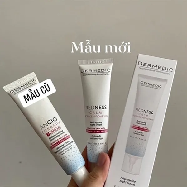 Kem Dưỡng Phục Hồi Da Mẩn Đỏ Nhạy Cảm Dermedic Rosacea Prone Skin Anti-Ageing Night Cream 40ml