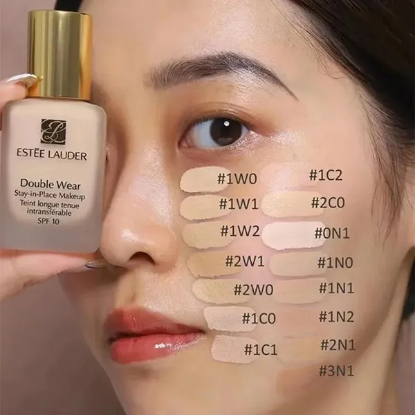 Kem Nền Che Phủ Khuyết Điểm Estée Lauder Double Wear Stay In Place SPF10 Tone 1C1 - Cool Bone 30ml
