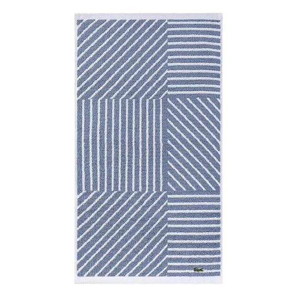Khăn Tắm Lacoste Guethary Hand Towel 4000000304 Denim Màu Xanh Denim