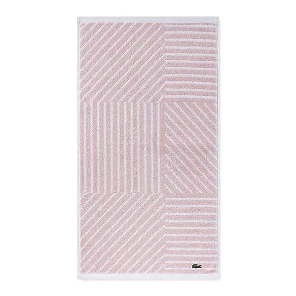 Khăn Tắm Lacoste Guethary Hand Towel 4000000292 Light Pink/Blossom Màu Hồng