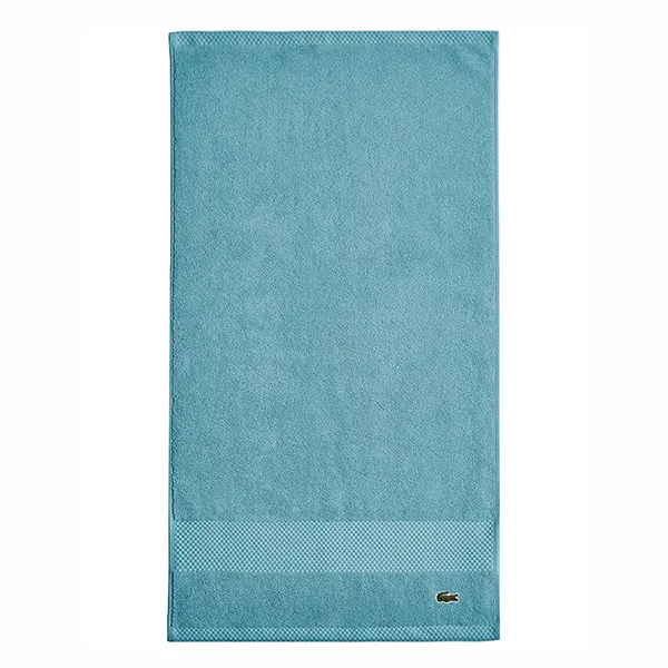 Khăn Tắm Lacoste Heritage Anti-Microbial Supima Cotton Hand Towel 4000000167 Celestial Màu Xanh Ngọc