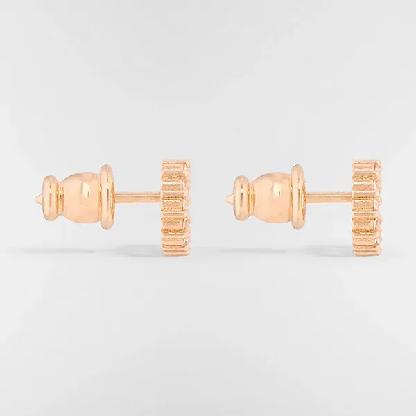 Khuyên Tai Nữ Dior Clair D Lune Stud Earrings E4419WOMCY_D12P Màu Vàng Hồng