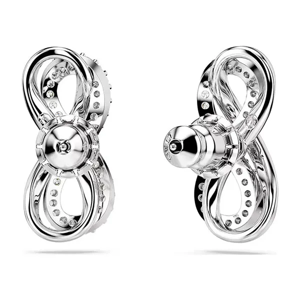 Khuyên Tai Nữ Swarovski Hyperbola Stud Earrings 5687269 Màu Bạc