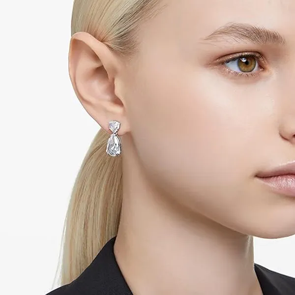 Khuyên Tai Nữ Swarovski Mesmera Earrings 5661683 Màu Bạc