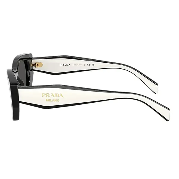 Kính Mát Prada Sunglasses 0PR B05S 09Q08Z Black Dark Grey Màu Đen Xám