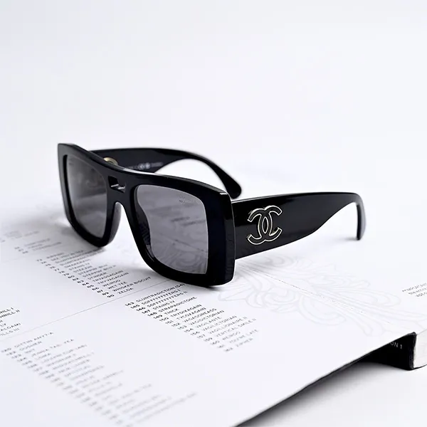 Kính Mắt Cận Chanel Eyeglasses 0CH3481 C622 Màu Đen