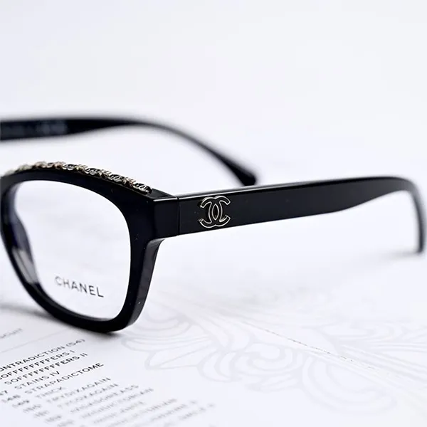 Kính Mắt Cận Chanel Eyeglasses 0CH3482 C622 Màu Đen