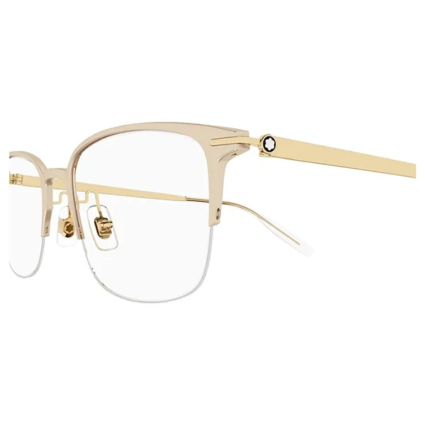 Kính Mắt Cận Nam Montblanc MB0234OK - 001 Gold Eyeglasses Man Màu Vàng Gold
