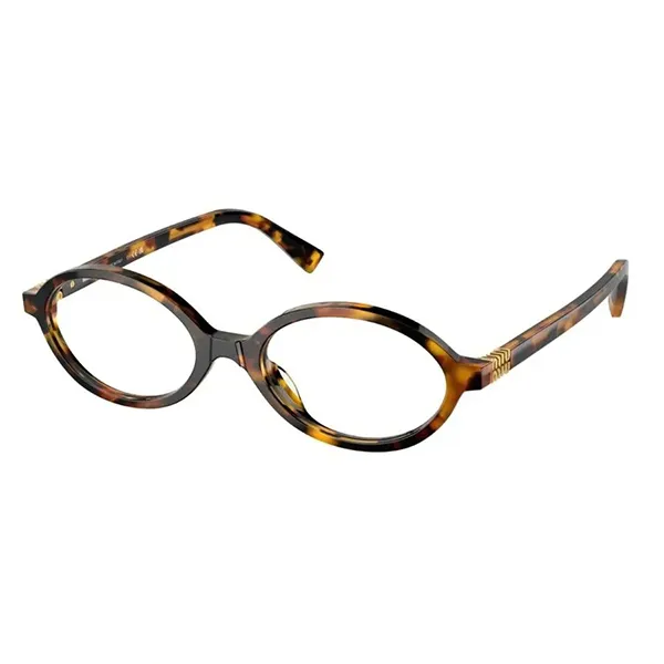 Kính Mắt Cận Nữ Miu Miu Honey Havana Eyeglasses 0MU 01XV VAU1O1 Màu Đồi Mồi