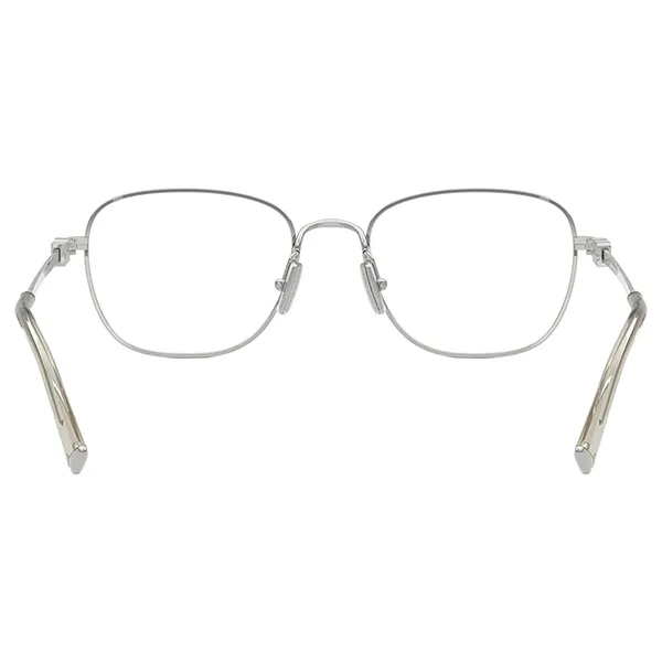Kính Mắt Cận Nữ Miu Miu Silver Squared Eyeglasses 0MU 50WV 1BC1O1 Màu Bạc
