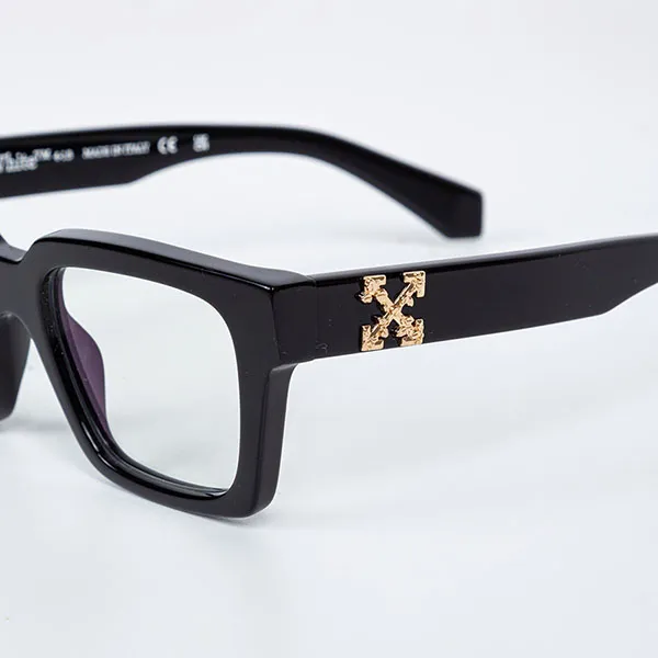 Kính Mắt Cận Off-White Optical Style 59 OERJ021C99PLA0011000 Màu Đen