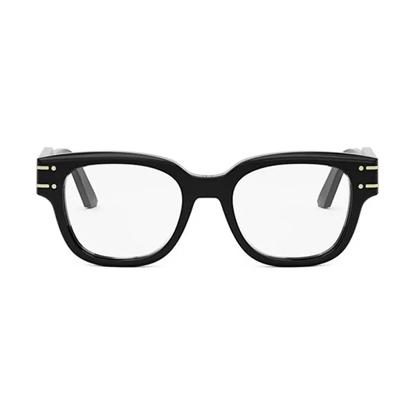 Kính Mắt Cận Unisex Dior Signatureo S6I 1000 Black Square Glasses Màu Đen