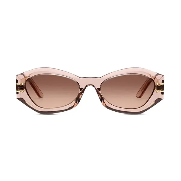 Kính Mát Nữ Dior Sunglasses DiorSignature B1U 40139U 40F1 Màu Hồng Nâu
