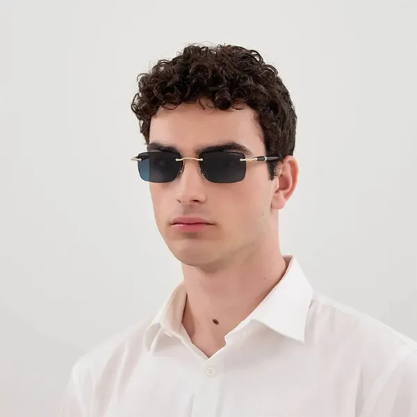 Kính Mát Montblanc MB0344S 008 Màu Xanh Đen