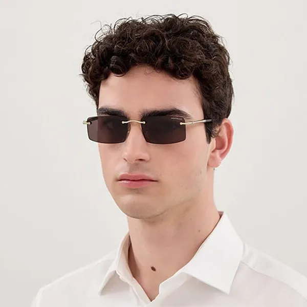 Kính Mát Nam Montblanc MB0443S 001 Màu Đen - Vàng