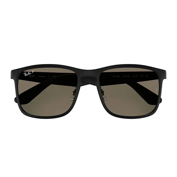 Kính Mát Nam Rayban Sunglasses Polarized 0RB4264 601S8758 Màu Xám/Đen