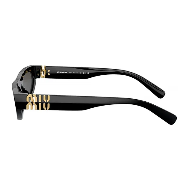 Kính Mát Nữ Miu Miu 0MU 07ZS 1AB5S0 Sunglasses Màu Xám Đen