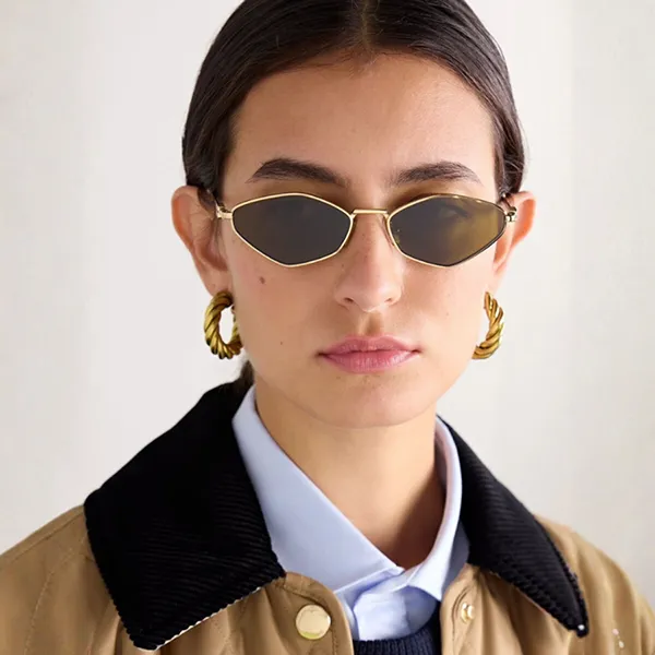 Kính Mát Nữ Miu Miu 0MU56ZS 5AK09Z56 Màu Xanh Rêu