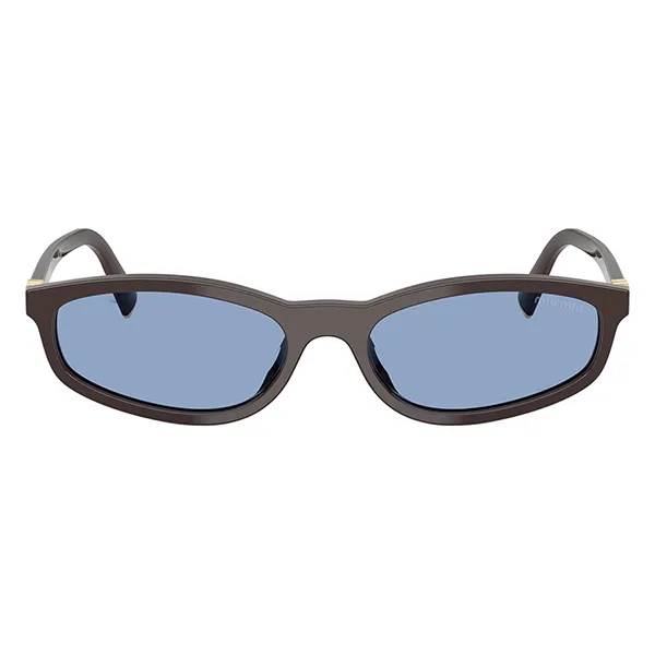 Kính Mát Nữ Miu Miu Moka Geometric Sunglasses 0MU A06S 22C60O Màu Xanh Đen