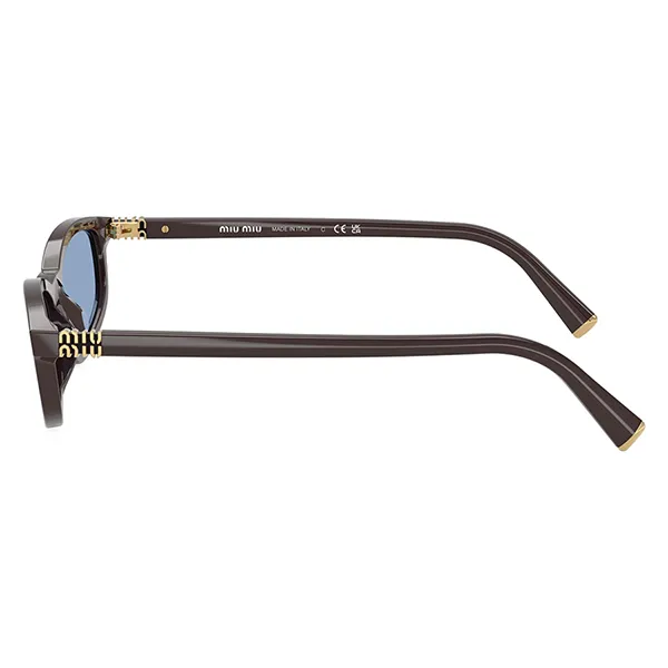 Kính Mát Nữ Miu Miu Moka Geometric Sunglasses 0MU A06S 22C60O Màu Xanh Đen