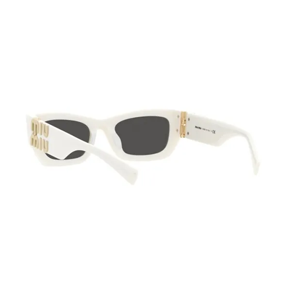 Kính Mát Nữ Miu Miu White Sunglasses 0MU 09WS 1425S0 Màu Trắng