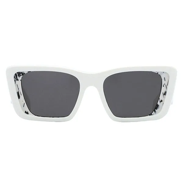 Kính Mát Nữ Prada Sunglasses 0PR 08YS Màu Xám/Trắng