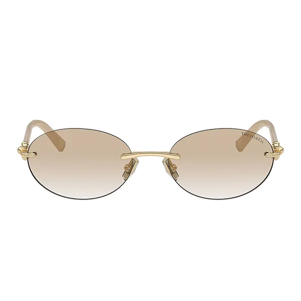 Kính Mát Nữ Tiffany & Co. 0TF3104D 617811 Pale Gold Sunglasses Màu Vàng