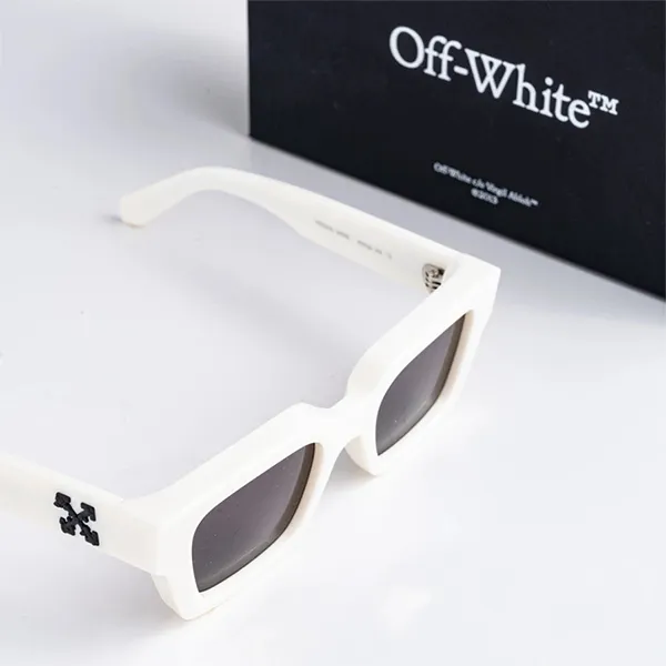 Kính Mát Off White Virgil White Dark Grey OERI0080107 Màu Xám Trắng
