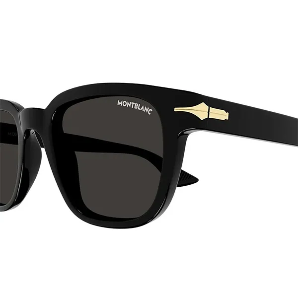 Kính Mát Unisex Montblanc MB0302S 001 Màu Xám Đen