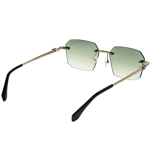 Kính Mát Unisex Palm Angels Crystal PERI10GS25MET0017654 Màu Gold/Xanh Lá