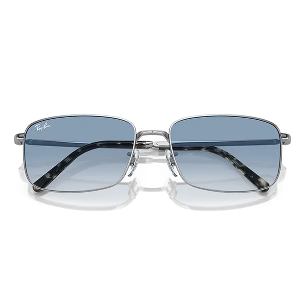 Kính Mát Unisex Rayban Sunglasses 0RB3717 003/3F60 Màu Xanh/Bạc