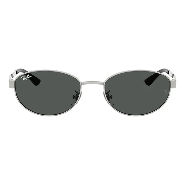 Kính Mát Unisex Rayban Sunglasses 0RB3774D 003/8755 Màu Xám/Bạc
