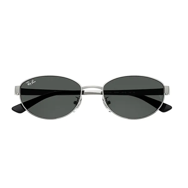 Kính Mát Unisex Rayban Sunglasses 0RB3774D 003/8755 Màu Xám/Bạc