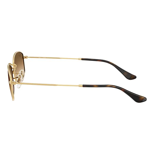 Kính Mát Unisex Rayban Sunglasses 0RB3832 001/5155 Màu Nâu/Gold