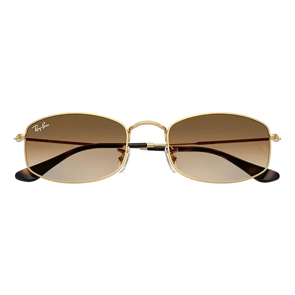 Kính Mát Unisex Rayban Sunglasses 0RB3832 001/5155 Màu Nâu/Gold